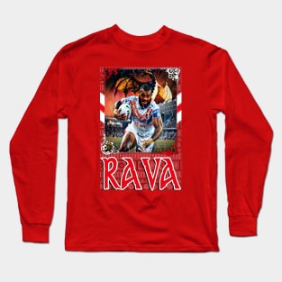 St George-Illawarra Dragons - Mikaele Ravalkawa - RAVA Long Sleeve T-Shirt